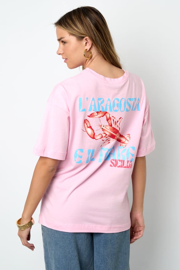 Übergroßes T-Shirt von Aragosta Riviera Sicilia