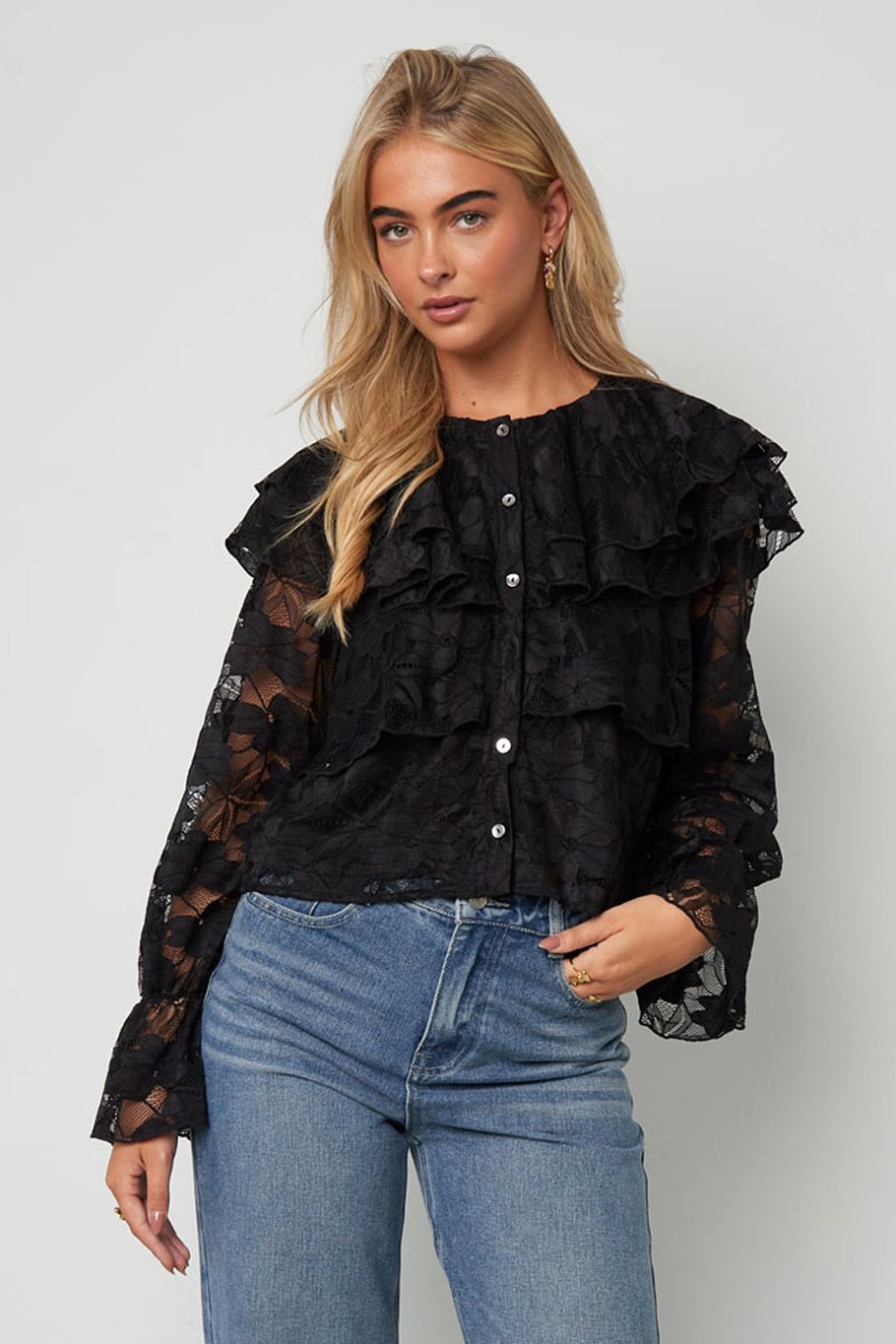Layered Blouse Lace Picture4