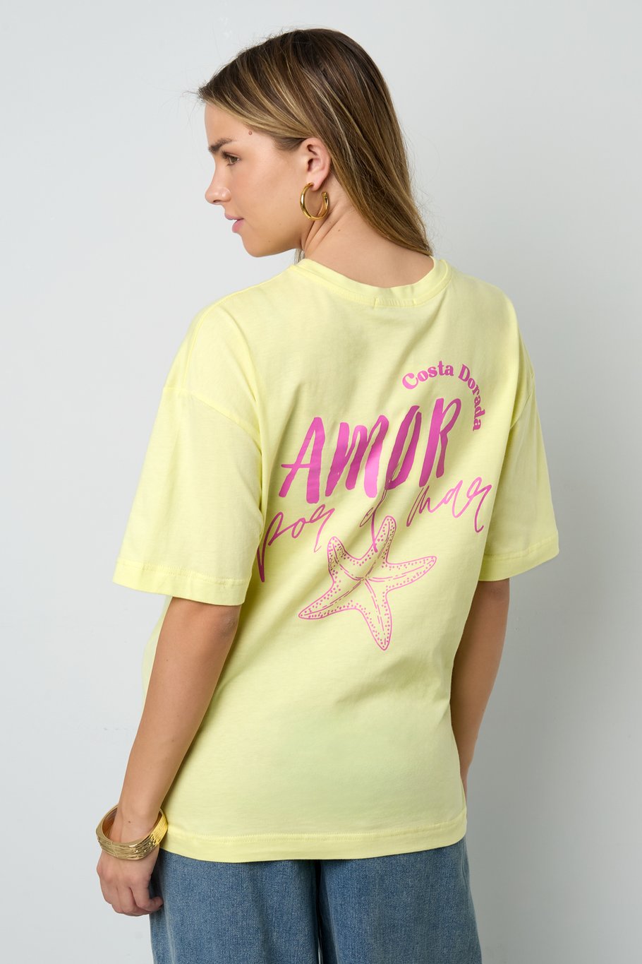 Amor por el mar oversized tee Picture6