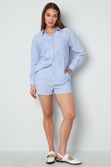 Bluse Herz - Grün h5 Bild6