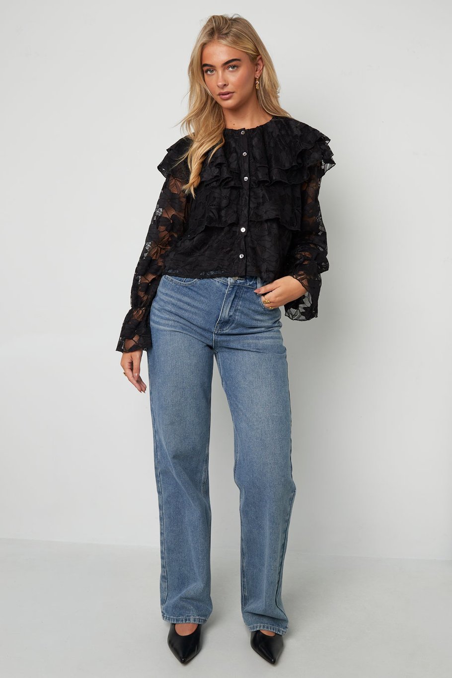 Layered Blouse Lace h5Picture6