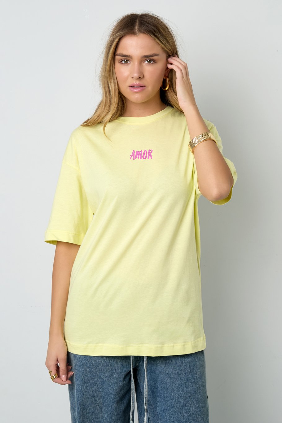 Amor por el mar oversized tee Picture8