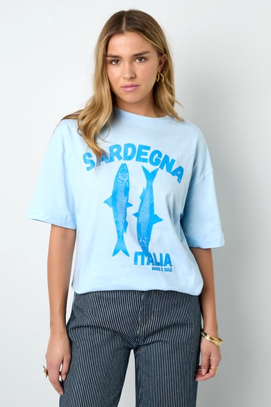 Sardegna Italia oversized tee h5 Picture7