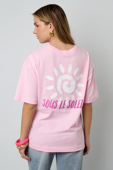 Sous le Soleil en France oversized tee h5 Picture10