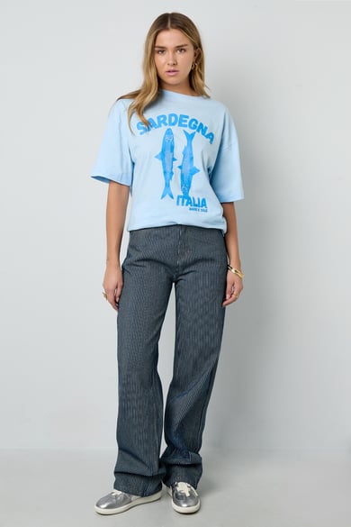 Sardegna Italia oversized tee h5 Picture6