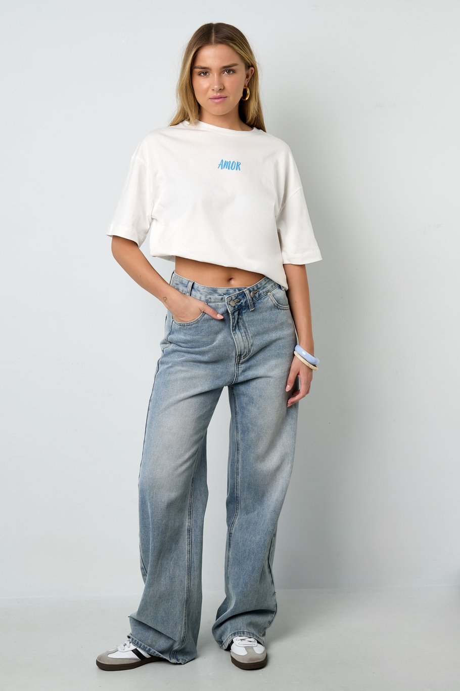 Amor por el mar oversized tee Picture7