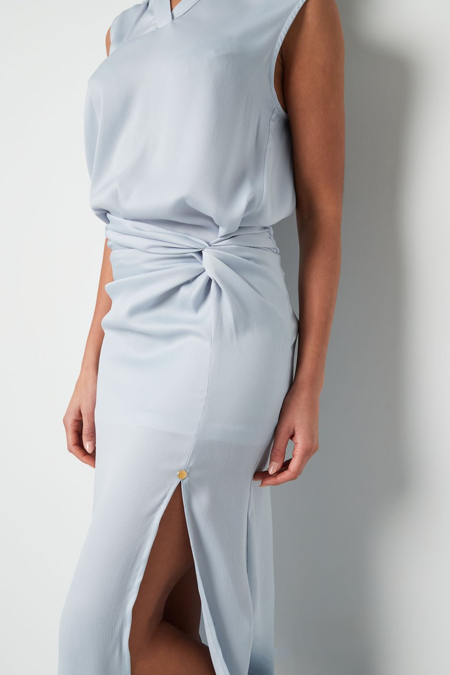 Long skirt knotted - white h5Picture7