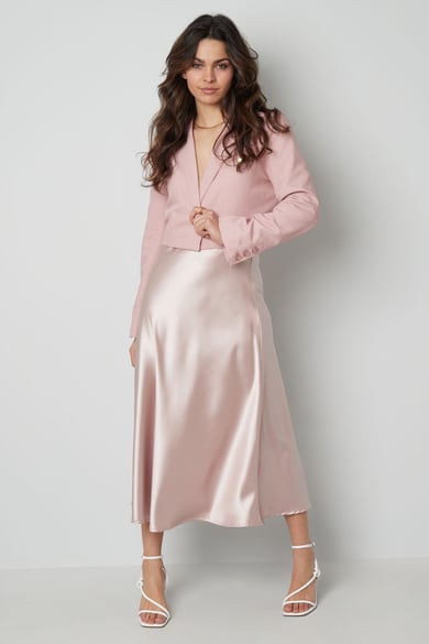Falda midi - champagne  h5 Imagen3