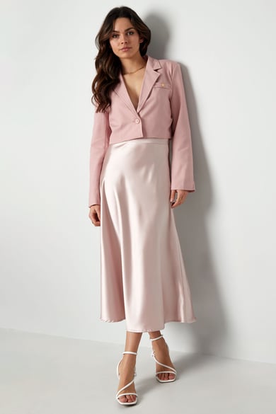 Falda midi - champagne  h5 Imagen6