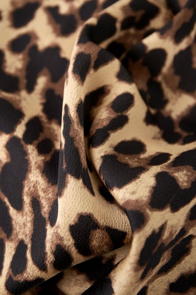 Long leopard print skirt - brown h5 Picture9