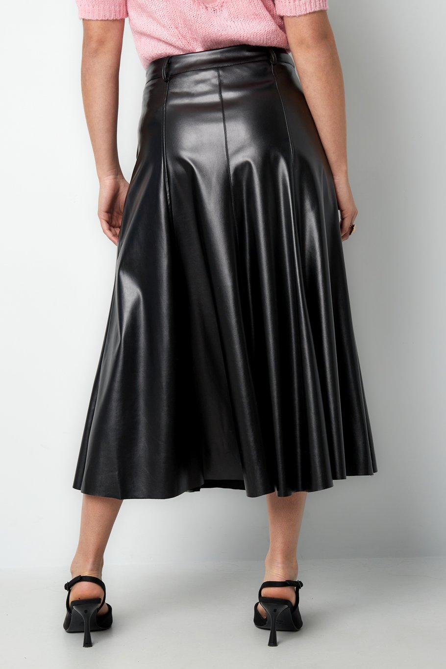 PU long skirt - Black h5Picture6