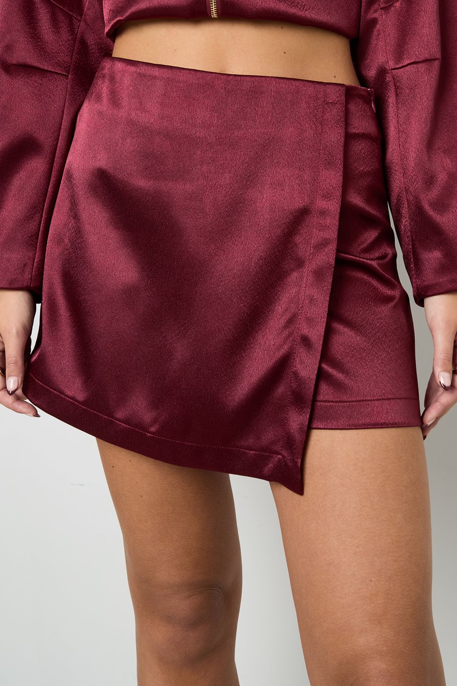 Satin Look Skort Picture7