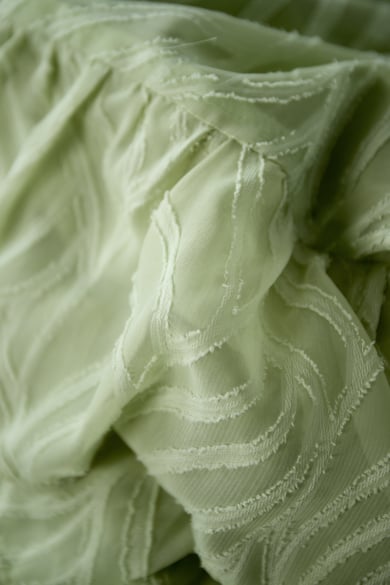 Co-ord Set White Leaves - Skirt h5 Picture6