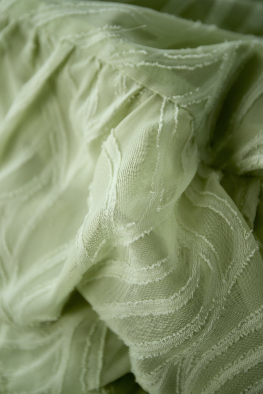 Co-ord Set White Leaves - Skirt Picture6