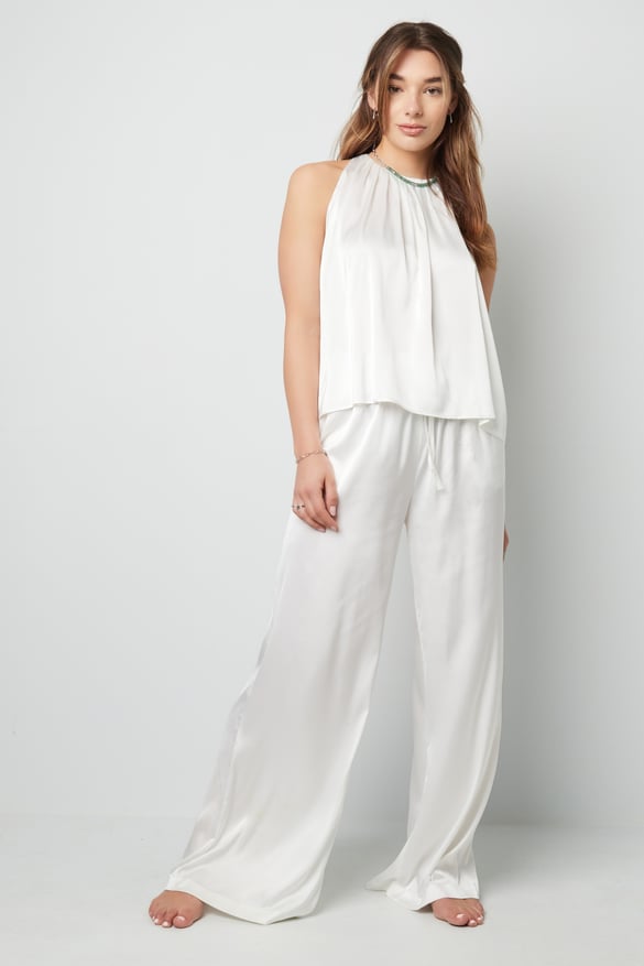 Satin Top Koralle