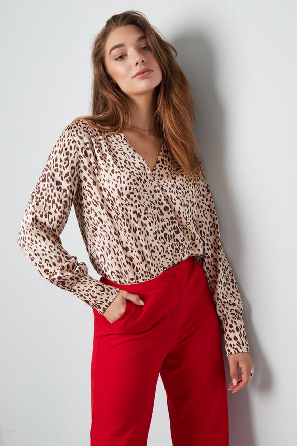 Body panterprint rood 2