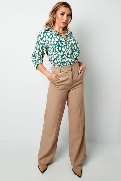 Blouse panther print red h5 Picture5