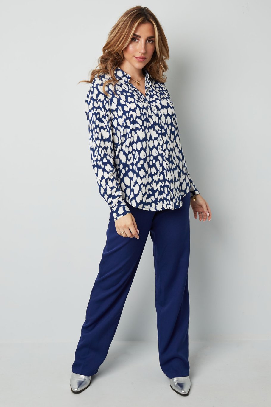 Blouse panther print red Picture3