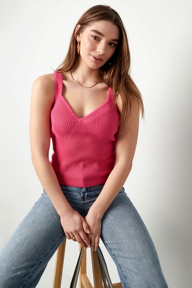 Top basic in maglia - nero h5 Immagine2