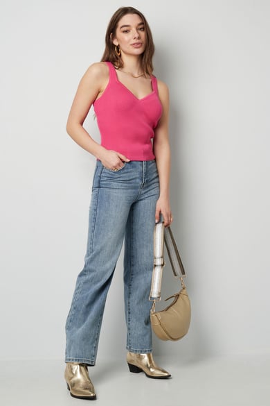 Top basic in maglia - nero h5 Immagine3