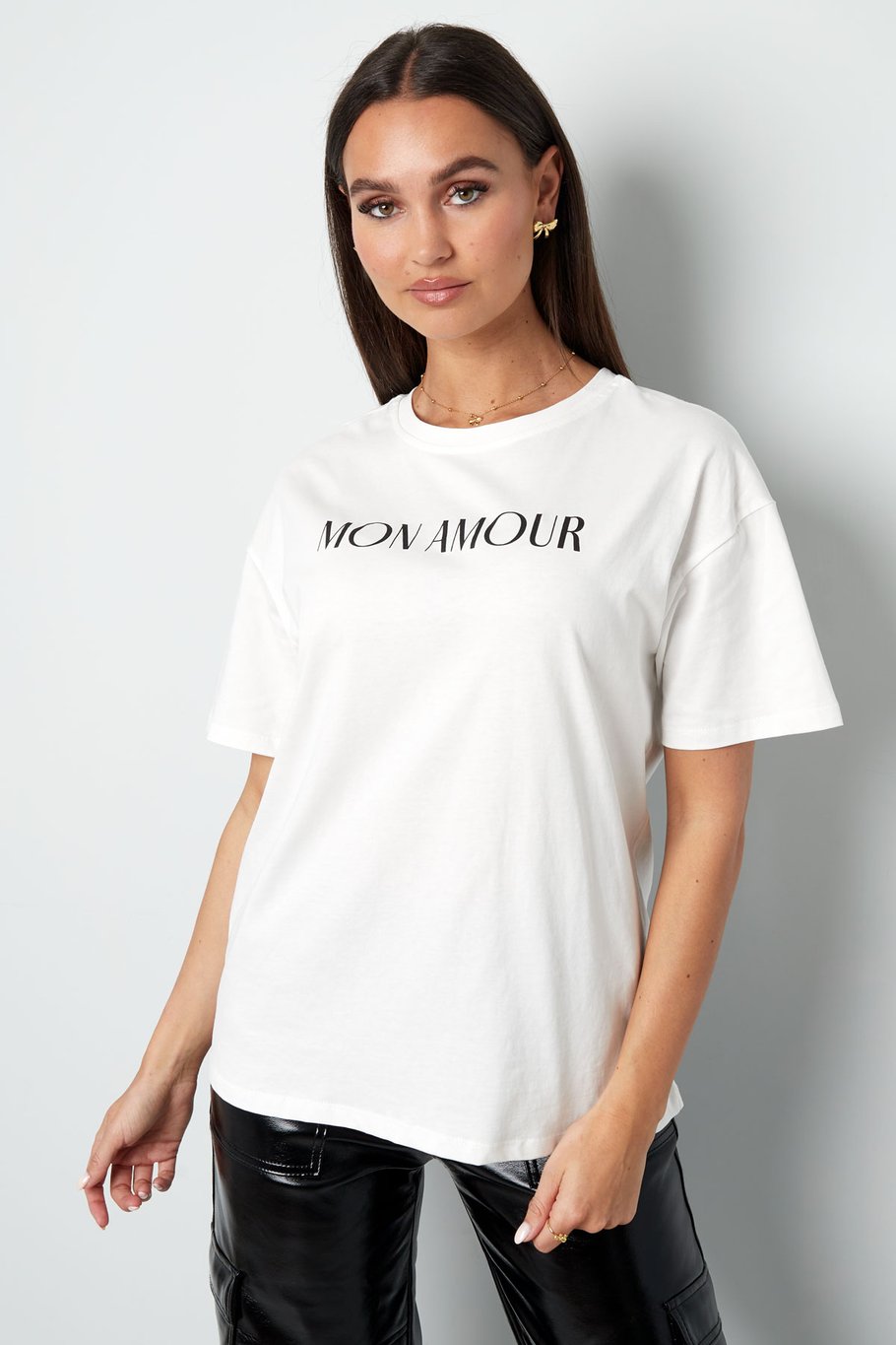T-Shirt meine Liebe - weiß Bild2