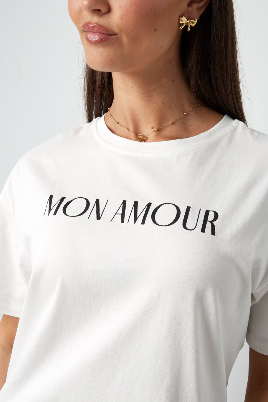 T-Shirt meine Liebe - weiß Bild5