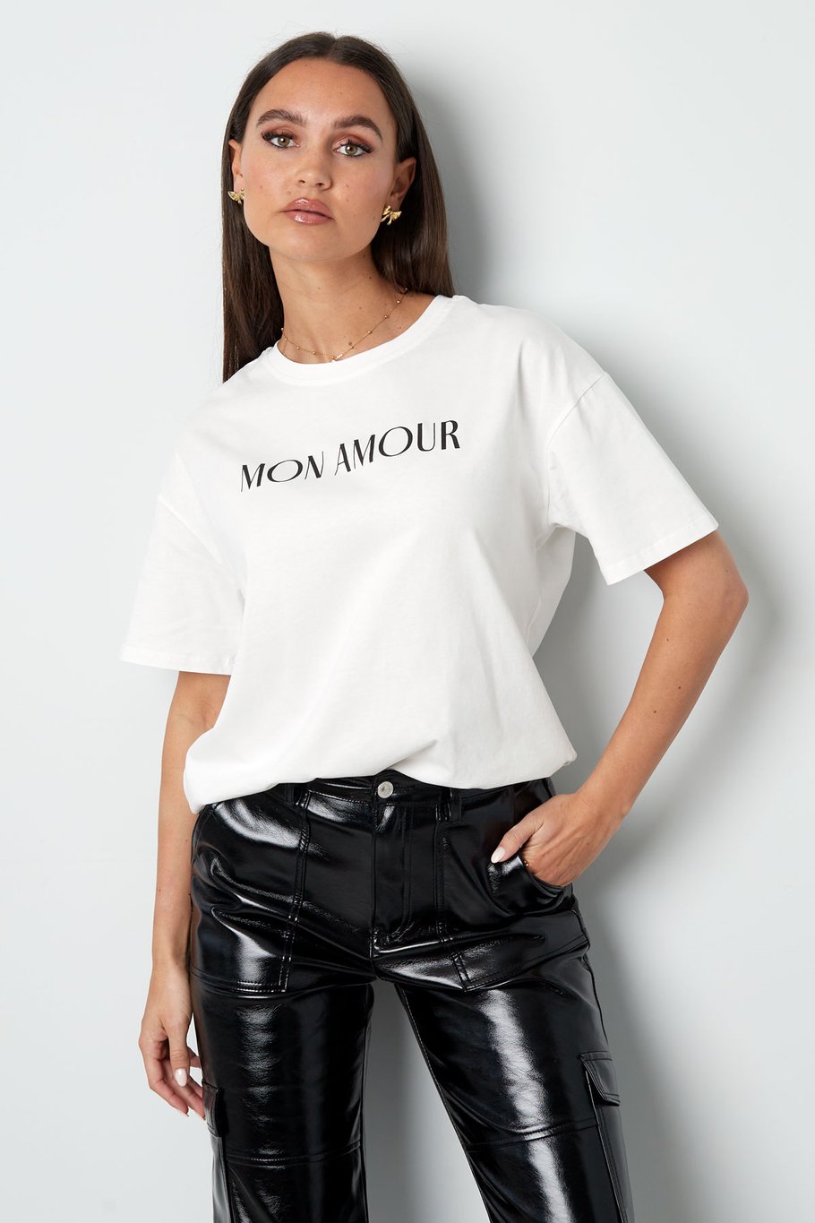 T-Shirt meine Liebe - weiß Bild6