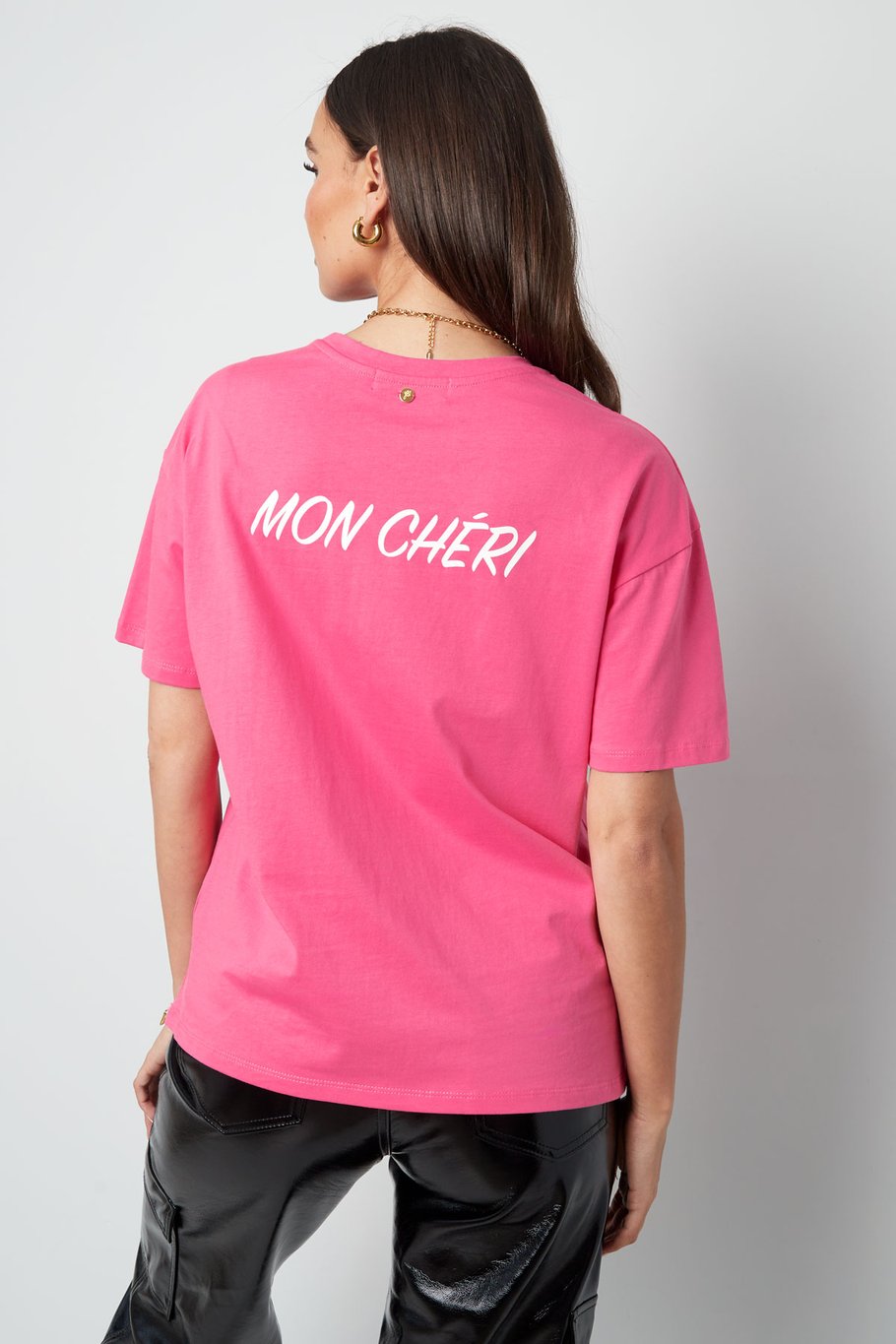 T-shirt mon cheri - wit Afbeelding9