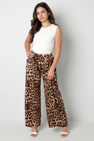 Basic bodysuit mouwloos - wit h5 Afbeelding3