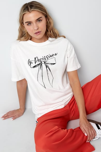 T-Shirt la parissiène - weiß h5 Bild2