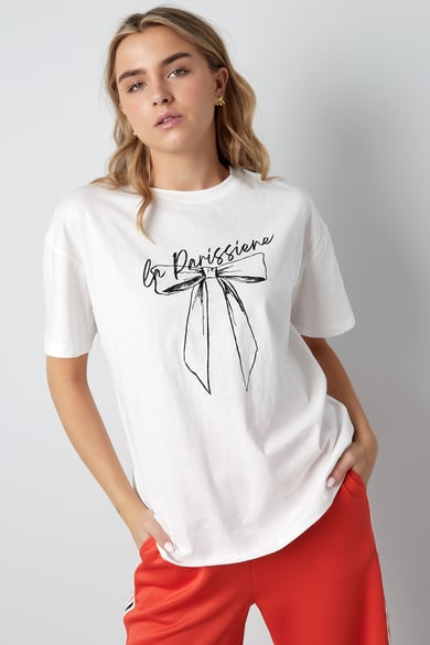 T-Shirt la parissiène - weiß h5 Bild4