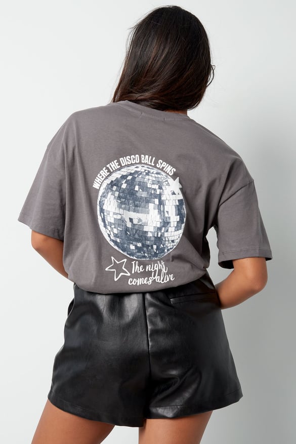 Disco Ball shirt - white