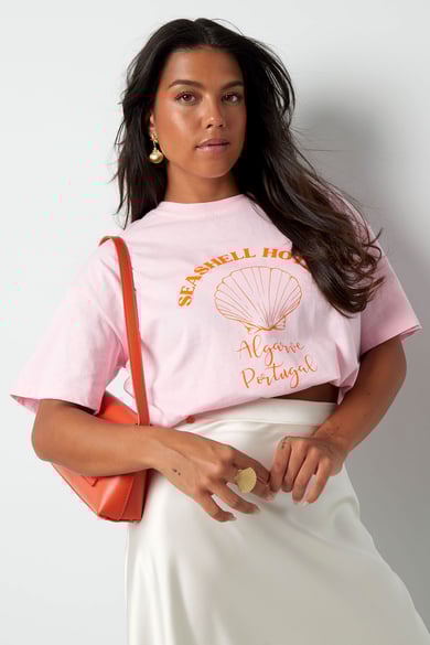 Camisa del hotel Seashell, color rosa h5 Imagen2