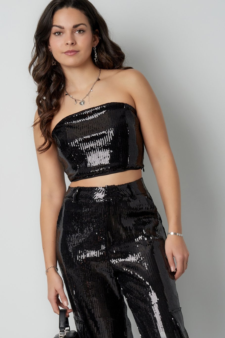 glitter bandeau top Picture4
