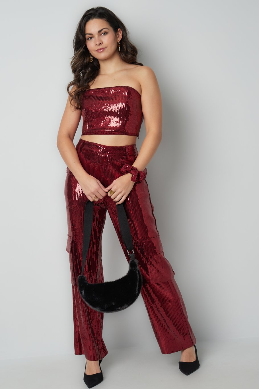 glitter bandeau top Picture9