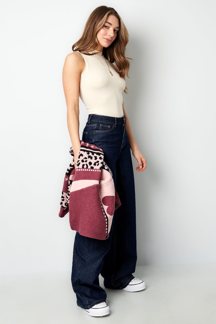 Basic body high neck - Pink Picture4