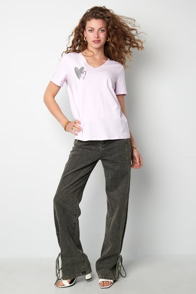 Mini-T-Shirt „Me &amp; You“ – Weiß h5 Bild5