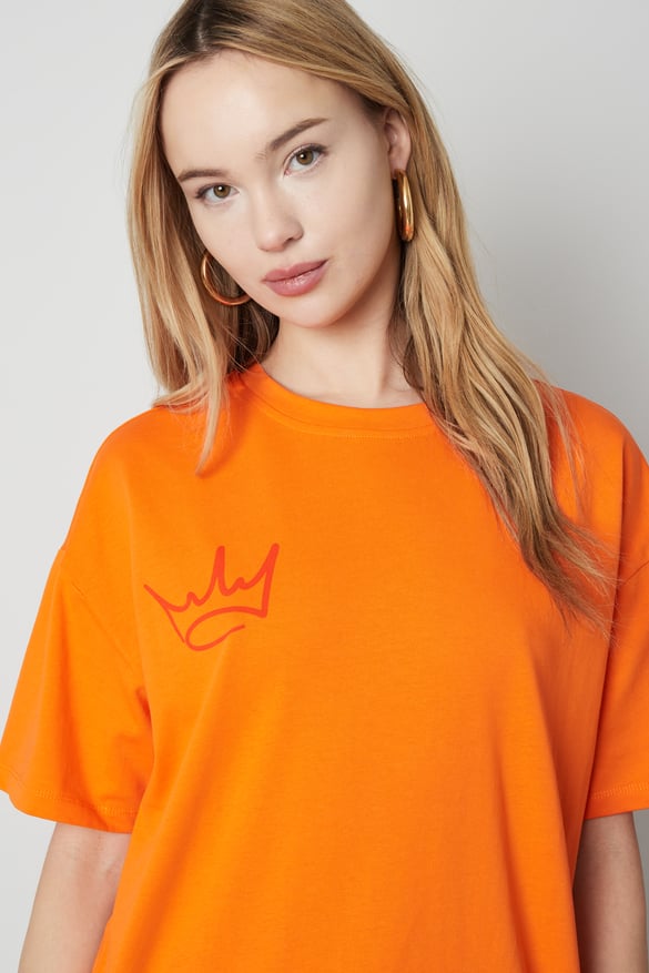Maglietta Queen - Arancione