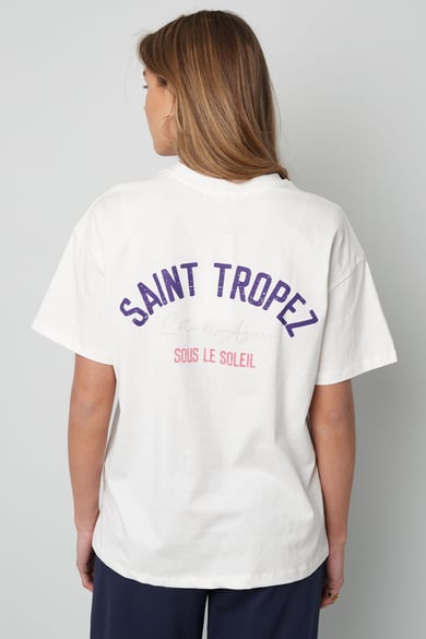 T-shirt saint tropez - White h5 Picture8