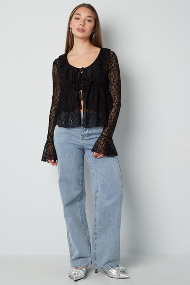 Lace Ruffle Top h5 Picture8