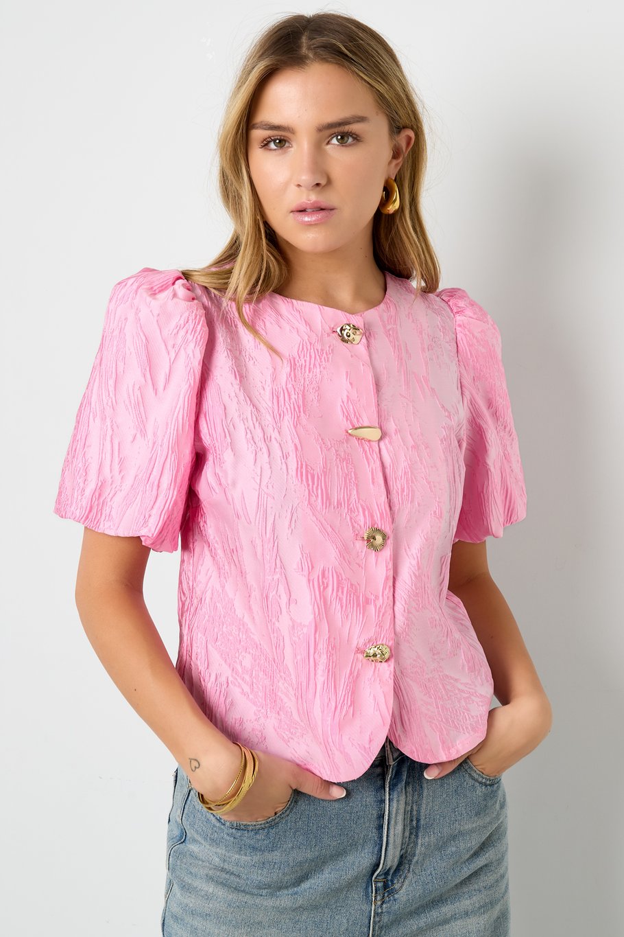 Puff Sleeve Statement Top Picture8