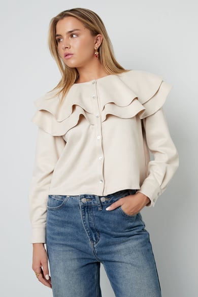 Layered Blouse Suede h5 Picture4