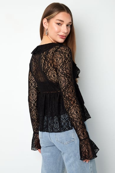 Lace Ruffle Top h5 Picture10