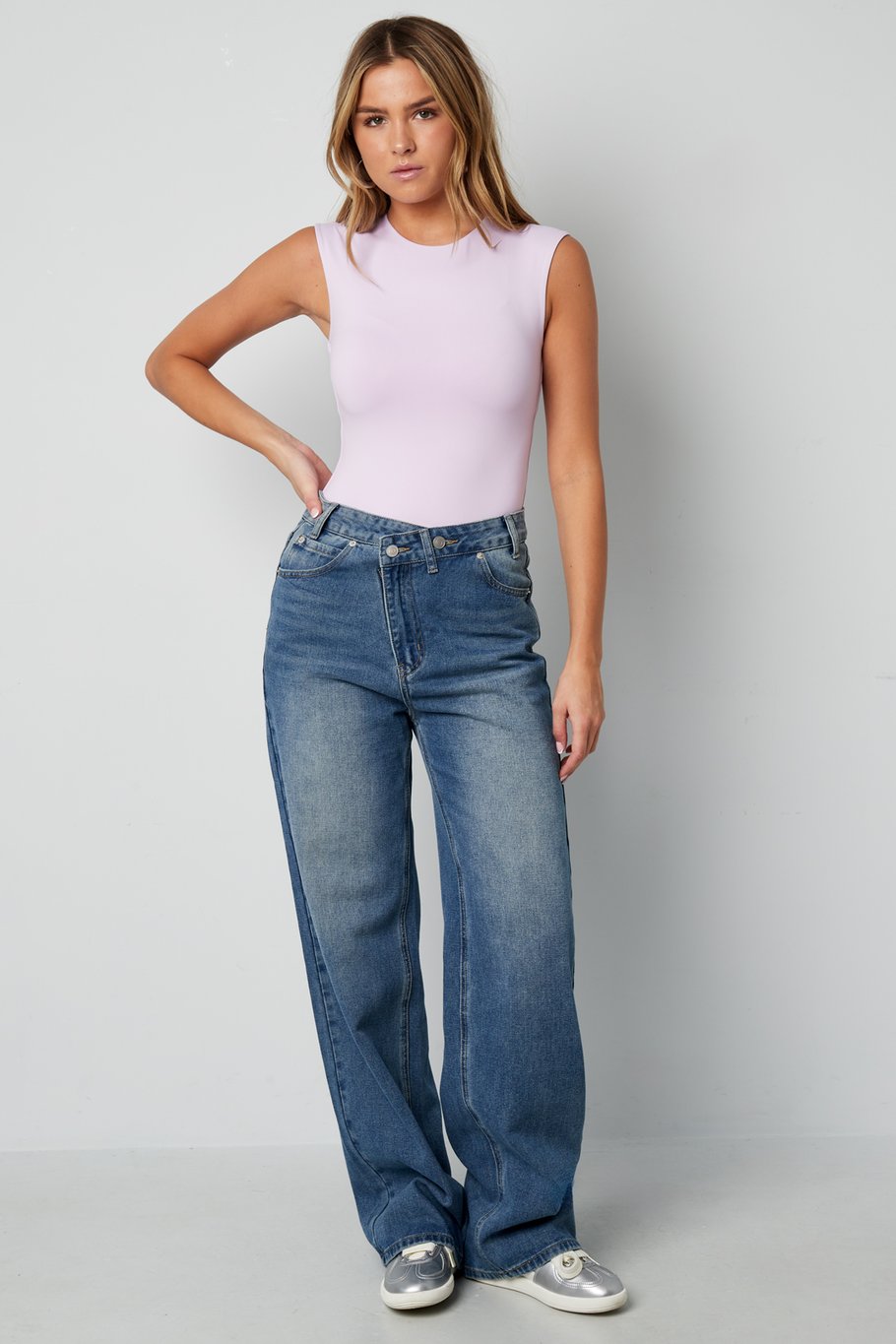 Şekillendirici kolsuz body basic Resim7