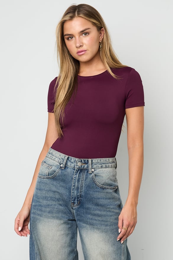Shapewear bodysuit shirt basic