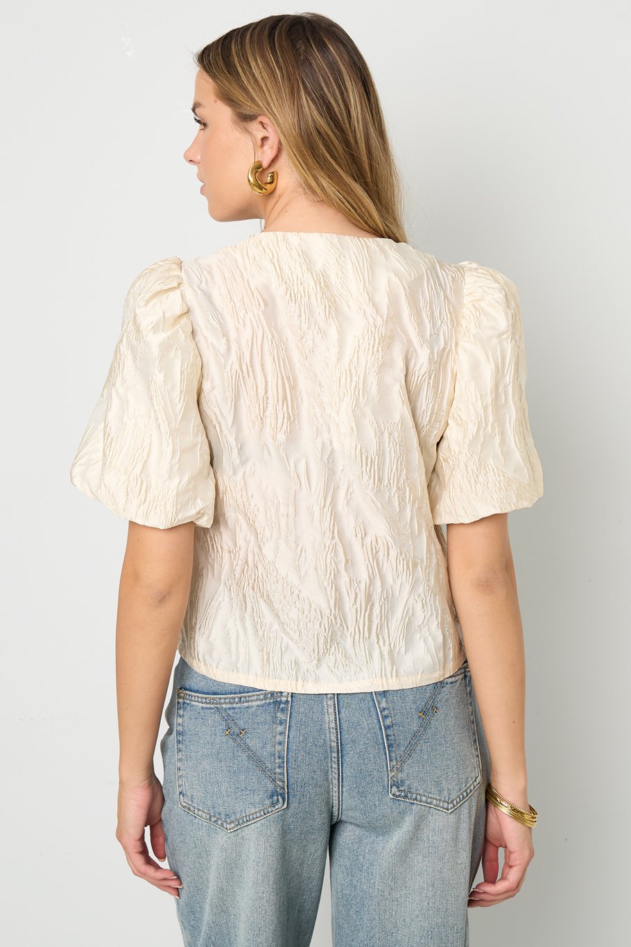 Puff Sleeve Statement Top Picture9