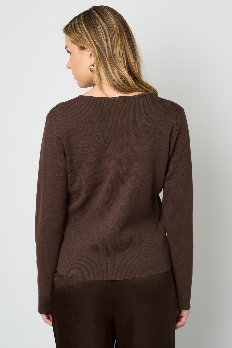 Eine symmetrische Strickjacke Bild12