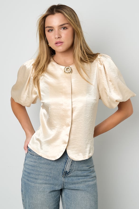 Puff Sleeve Statement Top 2