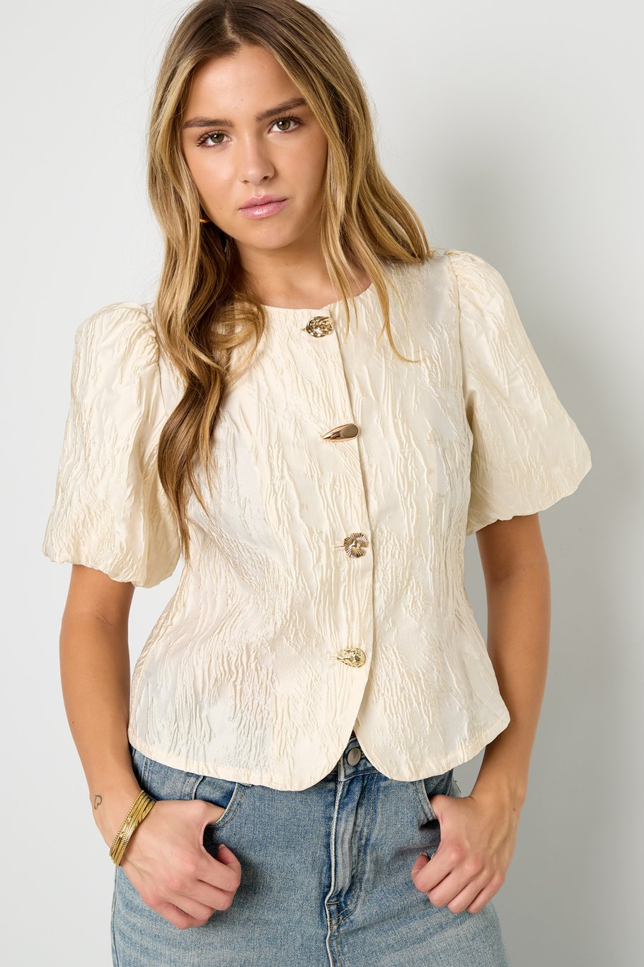 Puff Sleeve Statement Top Picture4