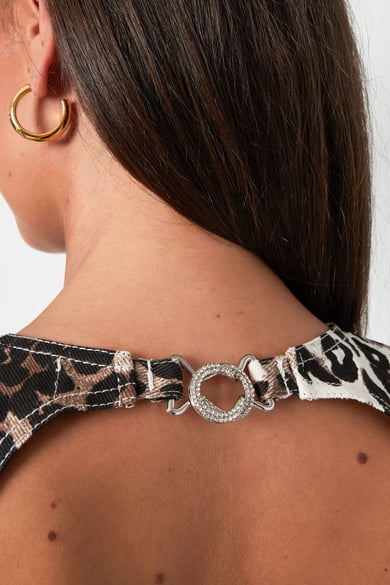 Leopard Denim Top h5 Picture6